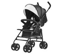 VEVOR Passeggino Leggero 1170 x 340 x 240 mm Passeggino per Bambini Nero/Bianco