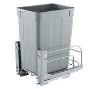 VEVOR Pattumiera Estraibile per Mobili da Cucina, Contenitore per la Raccolta Differenziata dei Rifiuti, Contenitore Sottotop, Sistema di Chiusura in Metallo e Kit per Anta, per Lavello ca. 39,8 L