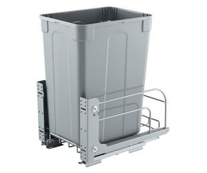 VEVOR Pattumiera Estraibile per Mobili da Cucina, Contenitore per la Raccolta Differenziata dei Rifiuti, Contenitore Sottotop, Sistema di Chiusura in Metallo e Kit per Anta, per Lavello ca. 39,8 L