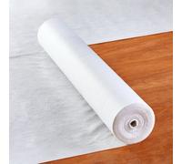 VEVOR Pellicola Protettiva per Moquette 30480 x 1000 mm Feltro Protettivo per Pavimenti Multiuso, Installazione Semplice, Facile Tagliare, Protezione Pavimenti, Costruzione, Ristrutturazione, Bianco