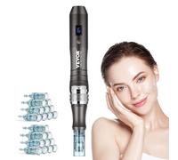 VEVOR Penna elettrica per microneedling Derma 6 velocità 20 aghi per bellezza
