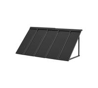 VEVOR Pensilina per Finestra Porta 1430 x 610 mm Tenda da Sole per Finestra