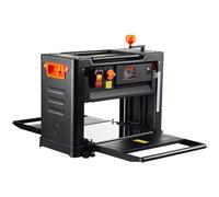 VEVOR Pialla a Spessore 2000W per Legno Altezza Regolabile Lama Acciaio al Carbonio, Pialla Filo Spessore da 15A Velocità 23500 giri/min Larghezza max. 33 cm per Lavorazione di Legno da Falegnameria