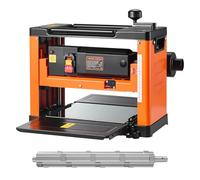 VEVOR Pialla a Spessore, 330 mm Larghezza, Banco Elettrico Motore da 2000 W e 23500 Giri/min, Testa di Taglio a Spirale con 24 Inserti, Velocità Singola, per Materiali in Legno Duro e Tenero