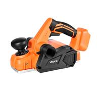 VEVOR Pialla Manuale per Lavorazione del Legno Larghezza di Taglio 82 mm, Pialla Elettrica Manuale per Legno da 15000 giri/min, Profondità di Taglio Regolabile per la Lavorazione del Legno