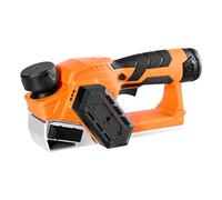 VEVOR Pialla Portatile a Batteria Larghezza di Taglio 56 mm, Pialla Elettrica Manuale per Legno da 14500 giri/min con Batteria al Litio da 2 Ah 12 V, 2 Lame, per Smussatura del Legno