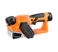 VEVOR Pialla Portatile a Batteria Larghezza di Taglio 56 mm, Pialla Elettrica Manuale per Legno da 14500 giri/min con Batteria al Litio da 2 Ah 12 V, 2 Lame, per Smussatura del Legno