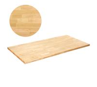 VEVOR Piano per Tavolo Legno Massello Piano Rettangolare 59,1x29,5x1,5pollici