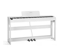 VEVOR Pianoforte Digitale a 88 Tasti Pesati, Tastiera Pianoforte Pesati con Altoparlante, Pedale Sustain, Adattatore CC, Supporto, 280 Toni, Connessione Wireless, per Principianti, Bianco