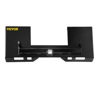 VEVOR Piastra di montaggio Attacco per piastra skid steer spessa 1/4" Capacità peso 3000 libbre Piastra di montaggio ad attacco rapido Caricatore adattatore in acciaio