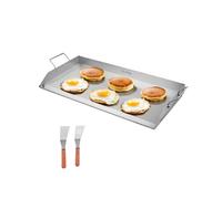 VEVOR Piastra Superiore Piatta in Acciaio Inox Universale Padella 809x370 mm