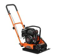 VEVOR Piastra Vibrante a Benzina per Pavimentazione da 10,5 kN Compattatore Vibrante da 6,5 CV per Giardinaggio Sabbia Asfalto Compattazione Terreno 196CC 5600 giri/min, Area Compattazione 51x37 cm