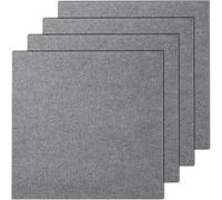 VEVOR Piastrelle per Moquette Stacca Incolla, Piastrelle per Moquette Autoadesive Quadrate 610 x 610 mm Piastrelle per Moquette Morbide Imbottite, per Camera da Letto Soggiorno Interni Esterni