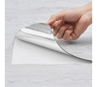 VEVOR Piastrelle per Pavimenti Autoadesive in Vinile 9900 x 600 mm Spessore 1,5 mm con Venature del Legno Grigio Chiaro per Cucina, Sala da Pranzo, Camere da Letto, Facile per Arredamento della Casa