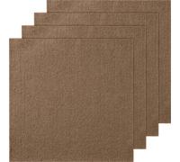 VEVOR Piastrelle per Pavimento Stacca Incolla, 457x457mm, Tappetino Autoadesivo, Imbottito e Morbido, Facile Installazione per Camera da Letto, Soggiorno, Interni Esterni 10 Pezzi, Marrone Scuro