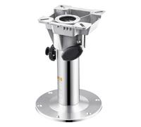 VEVOR Piedino per sedile da barca in altezza regolabile 324-475 mm, supporto per sedile in lega di alluminio con design di bloccaggio, impermeabile e resistente alla ruggine, per appassionati di pesca