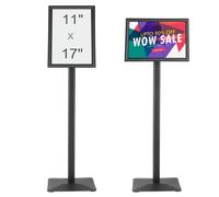 VEVOR Piedistallo Porta Insegne Supporto per Poster Eventi Regolabile 420x297 mm