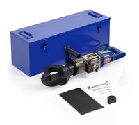 VEVOR Piegatrice per Barre Elettrica 1500 W, Piegatrice Idraulica Portatile Angolo di Piegatura 0-90° Diametro 12-22 mm, Piegatrice per Barre d'Acciaio con Valigetta Attrezzi per Tubi d'Armatura