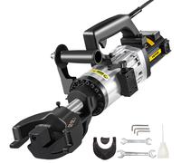 VEVOR Piegatrice per Barre Idrauliche Elettriche 1500 W 0-90° Diametro 10-22mm
