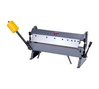 VEVOR Piegatrice per Lamiera e Vaschetta, Piegatrice per Lamiera da 610 mm, Capacità in Acciaio Dolce Calibro 16, Regolabile da 0 a 135 Gradi, per Metallo con 5 Dita, per Piegature Precise