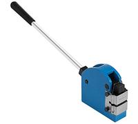 VEVOR Piegatrice per Tubi Piegatrice Manuale 65 x 160 x 140 mm può anche Raggiungere 1,5 mm/Profondità della Gola 22 Pollici