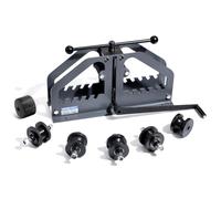 VEVOR Piegatubi a Rulli per Tubi 38,1 mm Piegatubi Manuale con 6 Matrici, Utensile per Piegare Tubi in Rame e Alluminio 360° per Tubi Quadrati, Rotondi, per Riparazioni Auto di Aria Condizionata HVAC