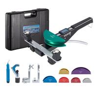 VEVOR Piegatubi in Rame, Piegatubi a Cricchetto per Curvature Fino a 90 Gradi, Piegatubi Curvatubi a Cricco per Refrigerazione HVAC, Strumento di Piegatura Tubi Meccanico per Tubi da 1/4 a 7/8 Pollice