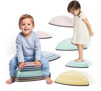 VEVOR Pietre di Equilibrio per Bambini 6 Pezzi Fino a 100 kg Colore Macaron