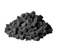 VEVOR Pietre Laviche per Braciere, in Fibra Ceramica 20,32-30,48 mm, 25 Pezzi per Uso Interno ed Esterno, Pietre Decorative per Braciere per Caminetti a Propano Gas, Stufe, Cortili, Nero