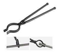 VEVOR Pinza Forgiata Pinza da Fabbro a Forma di V in Acciaio al Carbonio da 46cm