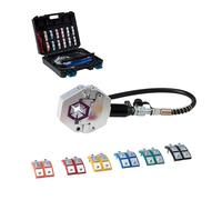 VEVOR Pinza per Crimpare Idraulica per Autoveicoli con 7 Matrici a Scatto