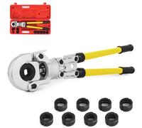 VEVOR Pinze per Tubi a Crimpatrice TH 16-32 mm V 12-28 mm Testa Girevole a 360°