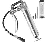 VEVOR Pistola per Grasso Pressione di Lavoro max. 3500 PSI, Capacità ca.4 OZ/120 CC, Kit Pistola per Ingrassaggio a Leva Tubo per Grasso, Kit di Pistola per Grasso Connessione NPT1/8 Pollici