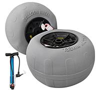 VEVOR Pneumatici di Ricambio da Spiaggia da 13 Pollici, Ruote per Palloncini da Spiaggia in PVC per Carrello per Kayak e da Sabbia, Pneumatici di Ricambio per la Spiaggia, Pneumatici Gonfiabili