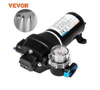 VEVOR Pompa a Membrana ad Alta Pressione FL-40 40PSI Pompa a Membrana per Acqua Spruzzatore Autoadescante 17L / min 12V, Utilizzo Camper/Barca/RV/Giardino/Industria Agricola