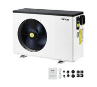 VEVOR Pompa di Calore Elettrica per Piscina 2,51-11,38 kW Riscaldatori Variabile