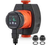 VEVOR Pompa Di Circolazione Per Acqua Calda Pompa Di Circolazione Ad Alta Efficienza Energetica ECM Motore A Magnete Permanente 220 V 22 W, Portata Massima 50 L/min, Sollevamento Massimo Della Testa 4