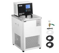 VEVOR Pompa di Raffreddamento/Circolazione da Laboratorio 6 L Raffreddatore di Fluido di Raffreddamento -5 ℃-100 °C Pompa di Circolazione Schermo LCD Bagnomaria Raffreddamento ad Acqua Circolante