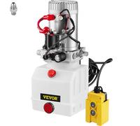 VEVOR Pompa idraulica 12V DC 4L a singolo effetto con cassa in plastica dell'ascensore
