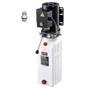 VEVOR Pompa idraulica CA220-240V 2,2kW 10 quarti per rimorchio basculante | Per sollevamento auto, pressione massima di scarico di 22 MPa, portata di 6,3 l/min, 3400 giri/min, installazione verticale