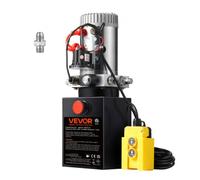 VEVOR Pompa Idraulica Centralina Idraulica CC 12V 4L per Rimorchio Auto Camion