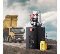 VEVOR Pompa Idraulica Centralina Idraulica CC 12V 19L per Rimorchio Auto Camion