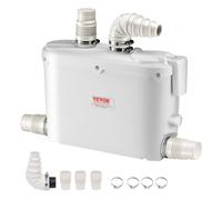 VEVOR Pompa Maceratrice 500 W Portata 110 LPM Prevalenza 8 m per Smaltimento