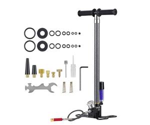 VEVOR Pompa Manuale PCP 3,5 Stadi, Pompa PCP ad Alta Pressione Portatile, Gonfiaggio Pneumatici Bici Pressione max 31,03 MPa con Filtro Olio-Umidità Manometro Display Pressione Esercizio 0-31,03 MPa