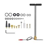 VEVOR Pompa Manuale PCP a 3 Stadi, Pompa PCP ad Alta Pressione Portatile, Gonfiaggio Pneumatici Bici Pressione max 24.82 MPa con Filtro Olio-Umidità Manometro Display Pressione Esercizio 0-24,82 MPa