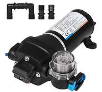 VEVOR Pompa Nebulizzante ad Alta Pressione FL-40 12V 40PSI Pompa a Membrana per Acqua Spruzzatore Autoadescante 17L / min