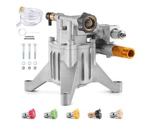 VEVOR Pompa per Idropulitrice Albero Verticale 22,2 mm Hardware e Tubo Sifone