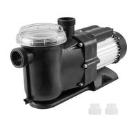 VEVOR Pompa per piscina fuori terra, 1200 W 100 GPM, velocità 2850 giri/min, pompa per piscina con testa di sollevamento 50 piedi max. con cestello filtrante, per piscine fuori terra, sp