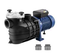 VEVOR Pompa per piscina fuori terra, 2,5 HP, 120 GPM max. Pompa per piscina 2850 giri/min, 50 piedi max. Pompa per piscina con testa sollevabile con cestello filtrante, per piscine fuori terra, spa