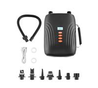 VEVOR Pompa per Sup, a Batteria Ricaricabile, Pompa d'Aria Portatile per SUP a Doppio Stadio di Gonfiaggio e Sgonfiaggio, con Funzione di Spegnimento Automatico e Connettore per Auto a 12 V CC